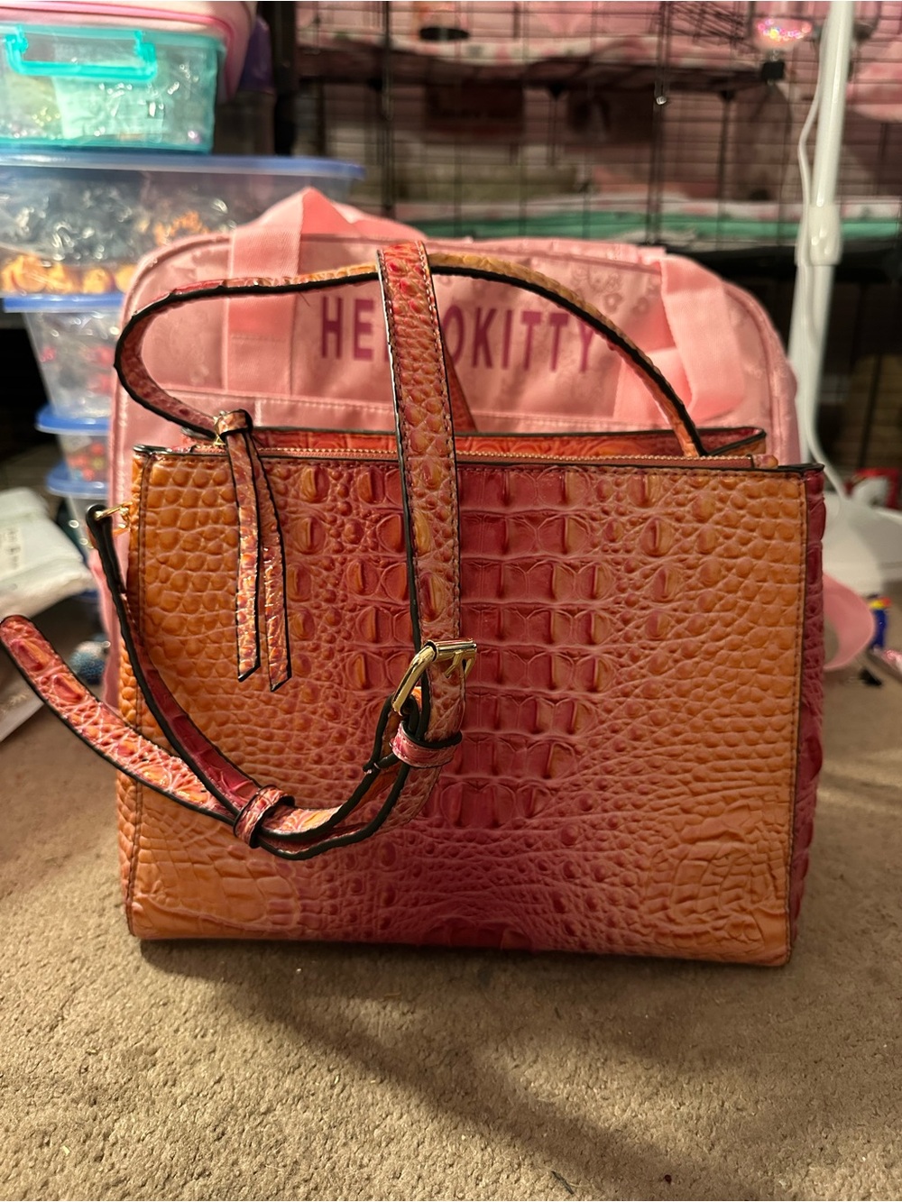 Beautiful Alligator type bag